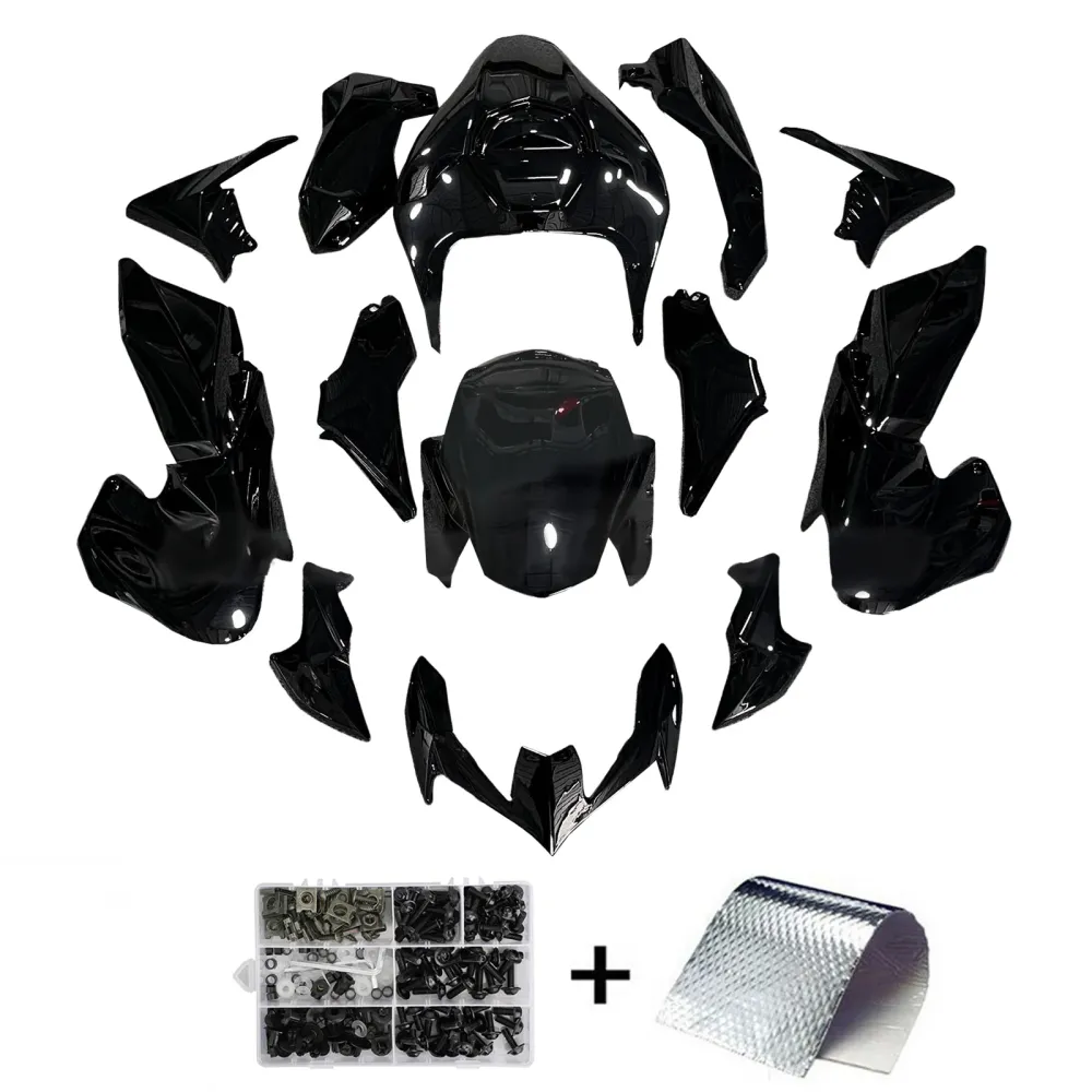 Injeksjon Fairing Kit Bodywork Plast Abs Fit Kawasaki Z900 2020-2024
