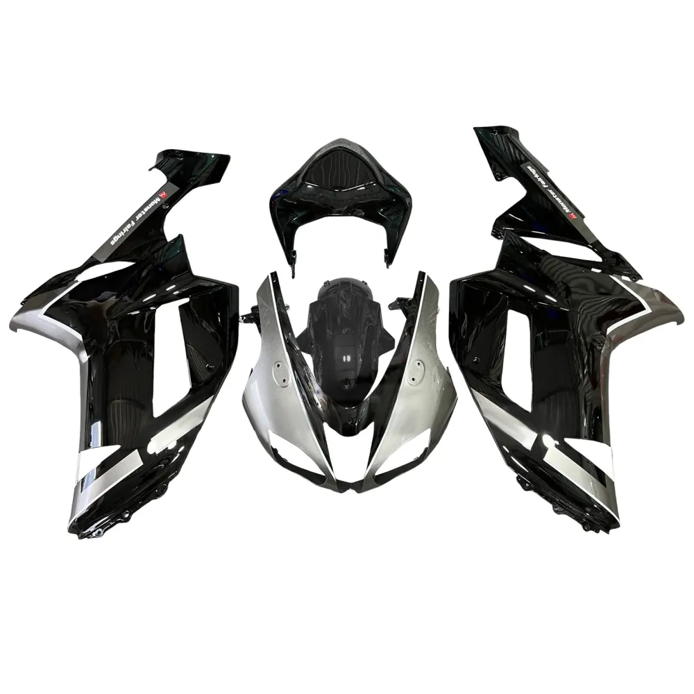 Injeksjon Fairing Kit Bodywork Plast Abs Fit Kawasaki ZX6R 636 2007-2008