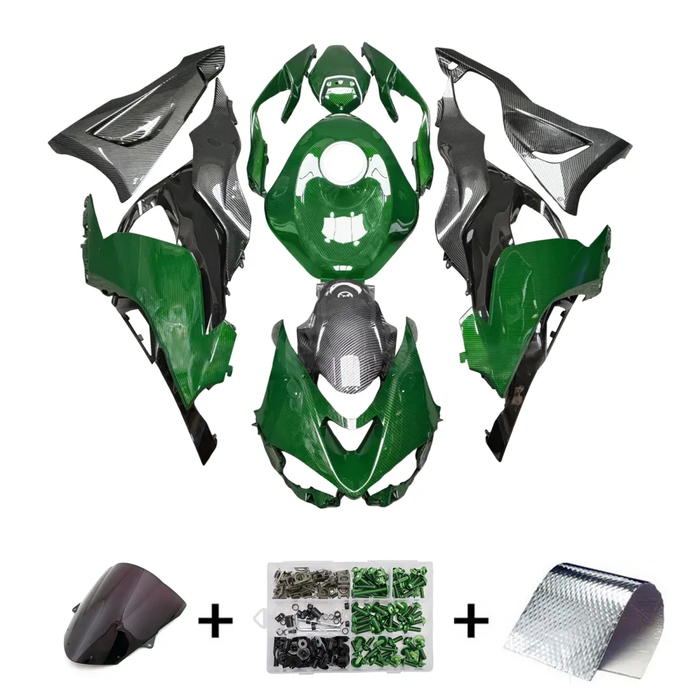 Injeksjon Fairing Kit Bodywork Plast Abs Fit Kawasaki ZX-6R 2024-2025
