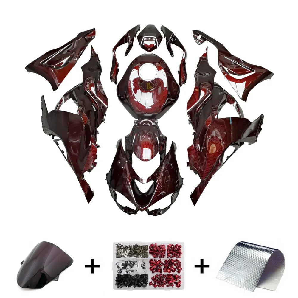Injeksjon Fairing Kit Bodywork Plast Abs Fit Kawasaki ZX-6R 2024-2025