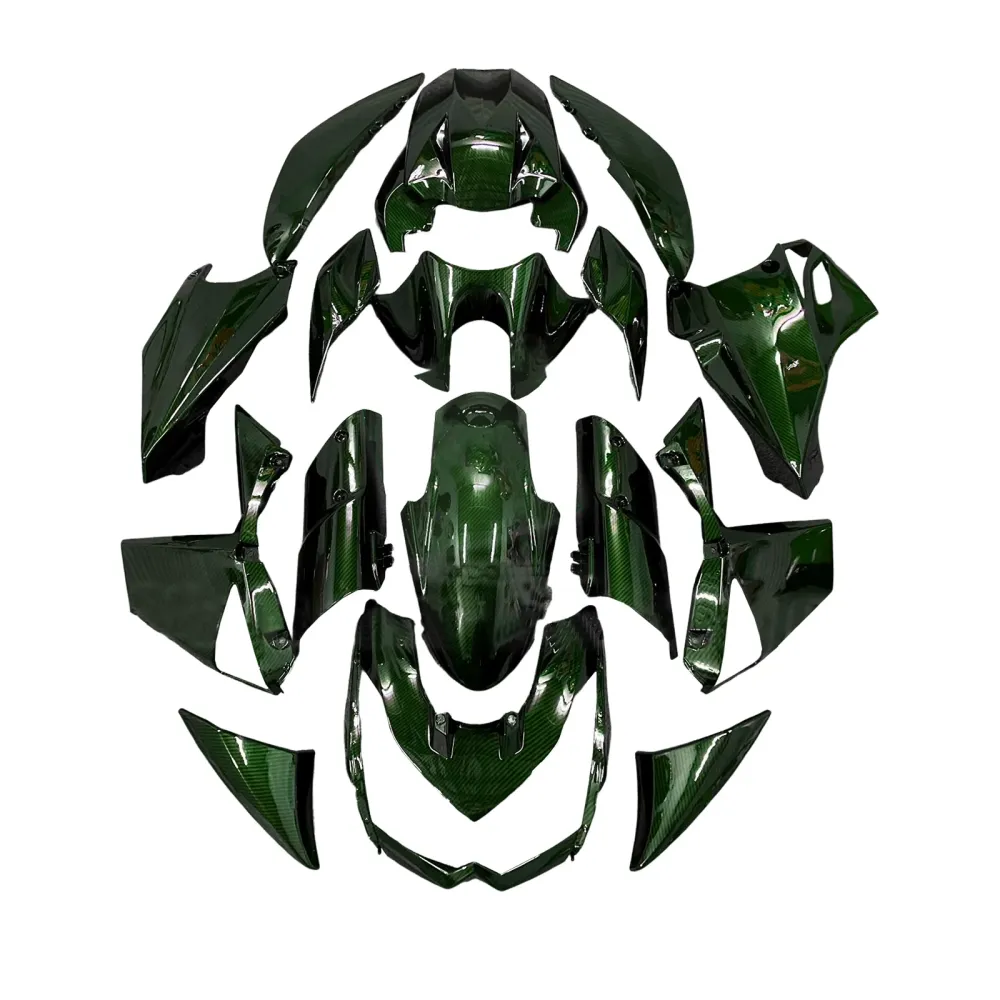 Injeksjon Fairing Kit Bodywork Plast Abs Fit Kawasaki Z1000 2010-2013