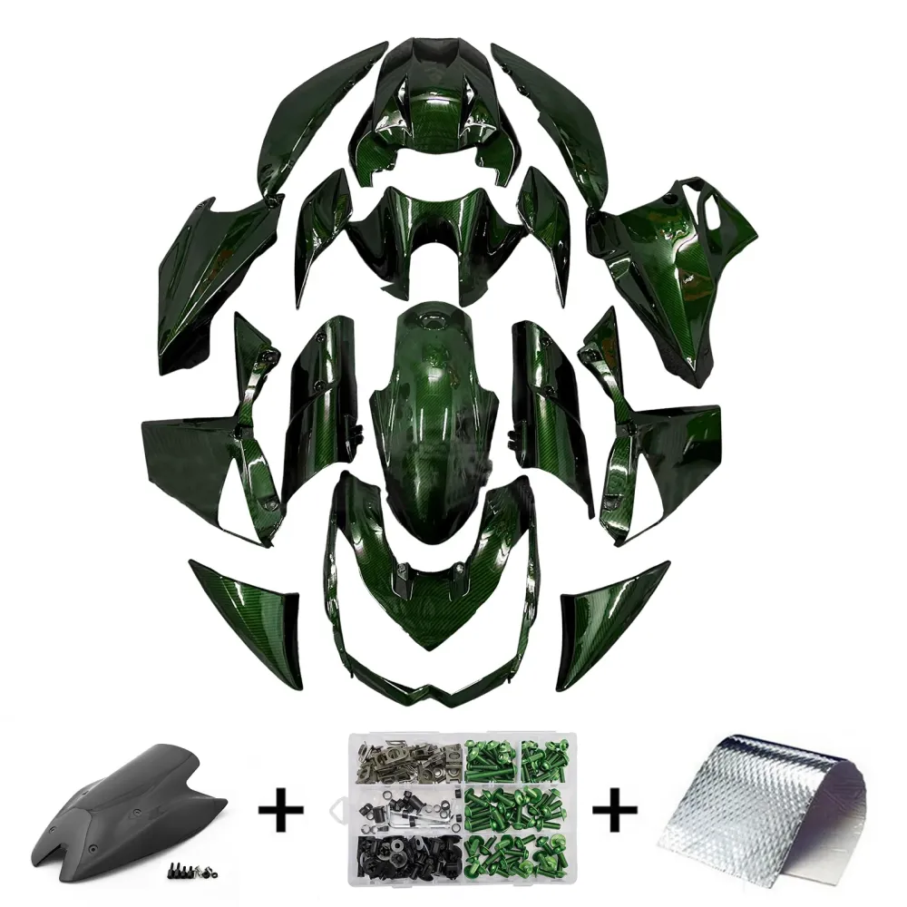Injeksjon Fairing Kit Bodywork Plast Abs Fit Kawasaki Z1000 2010-2013