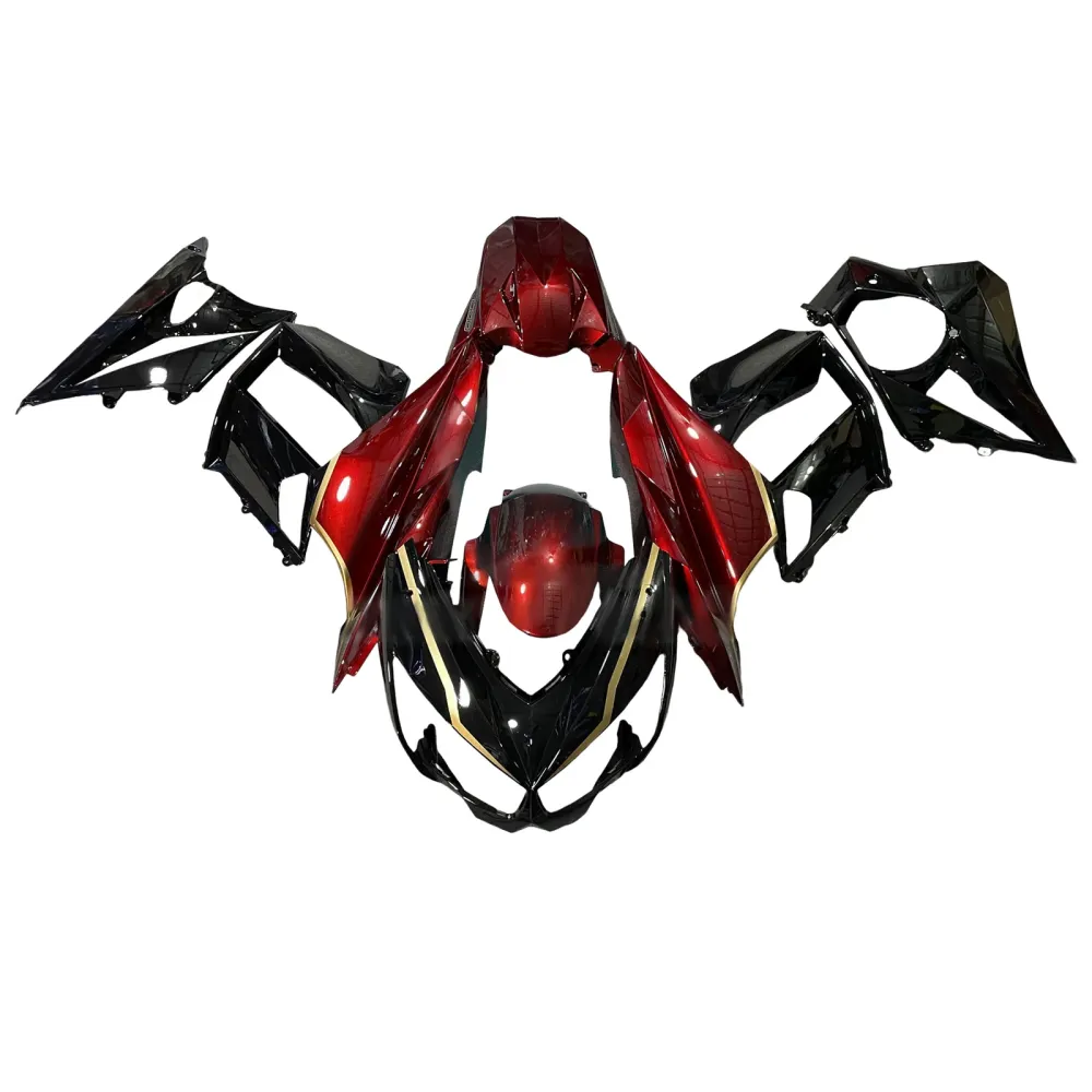 Injeksjon Fairing Kit Bodywork Plast Abs Fit Kawasaki Z1000 2010-2013