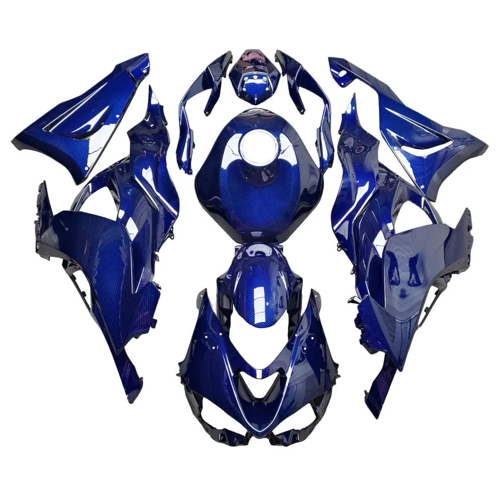 Injeksjon Fairing Kit Bodywork Plast Abs Fit Kawasaki ZX-6R 2024-2025