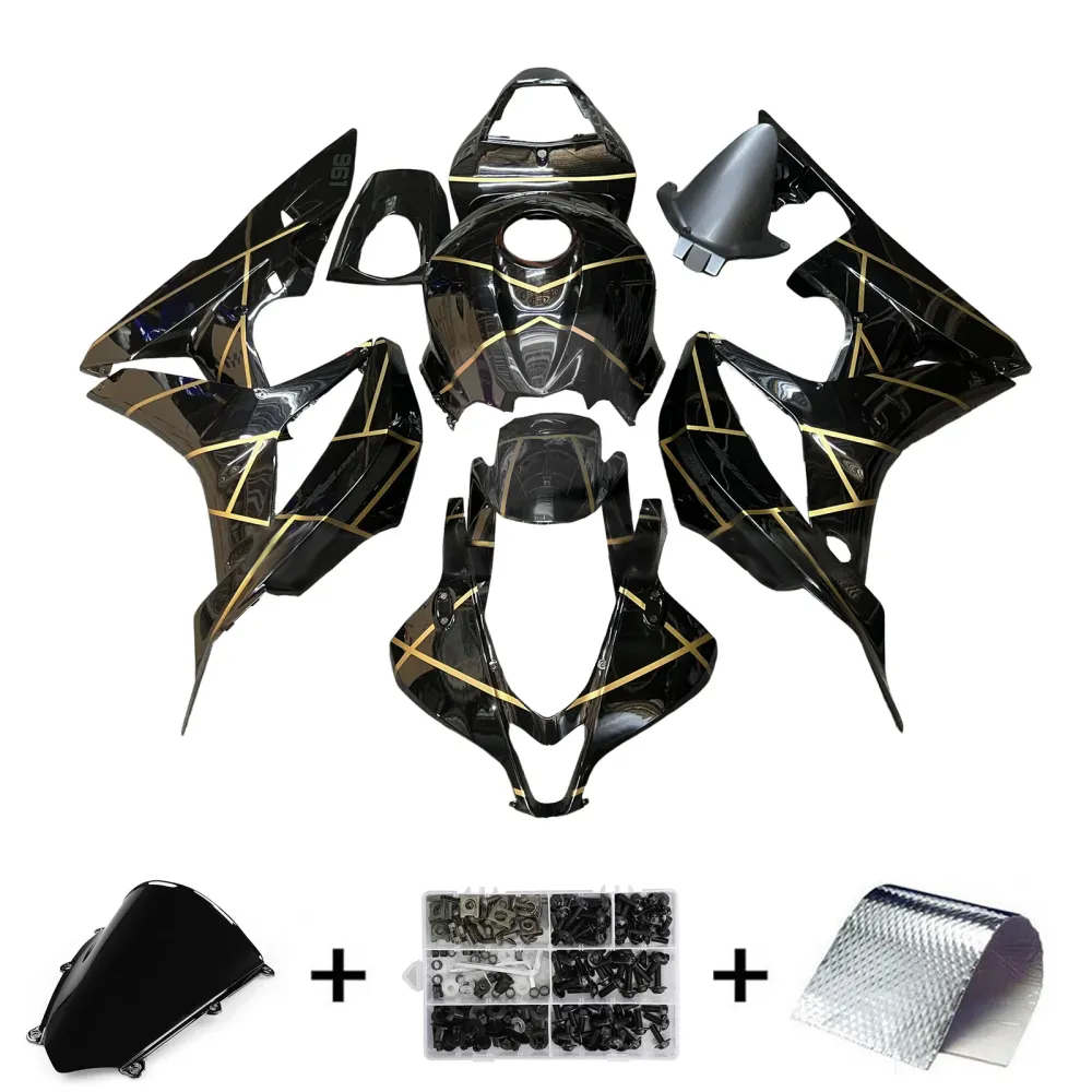 Injeksjon Fairing Kit Bodywork Plast Abs Honda CBR600RR 2009-2012 F5
