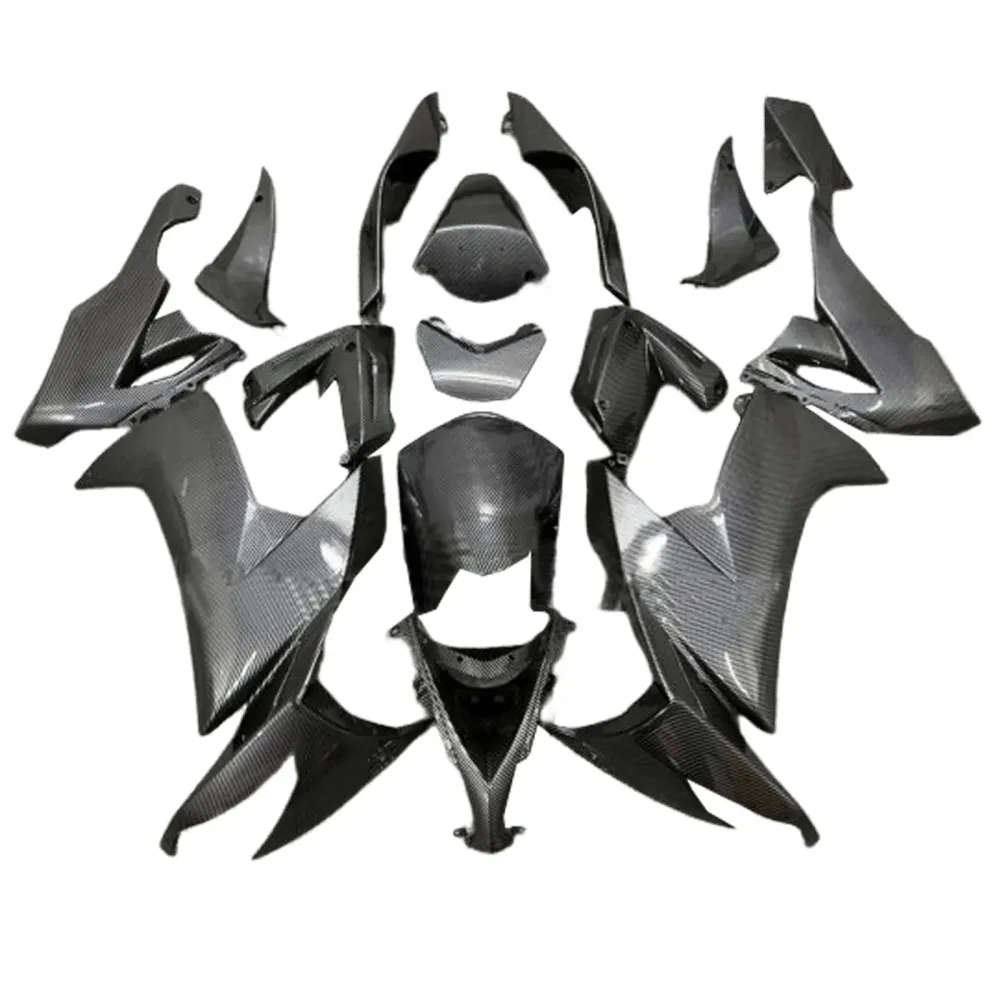 Injeksjon Fairing Kit Bodywork Plast Abs Fit Kawasaki ZX10R 2008-2010