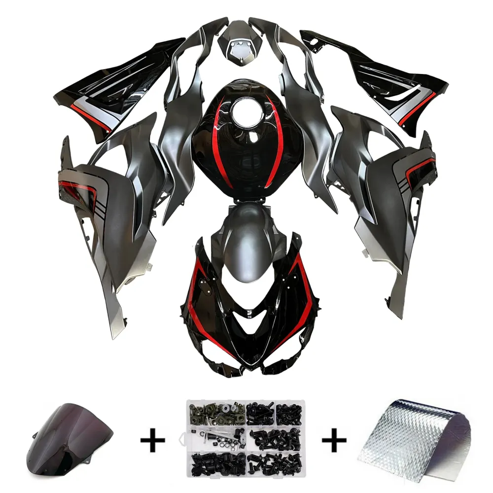 Injeksjon Fairing Kit Bodywork Plast Abs Fit Kawasaki ZX-6R 2024-2025