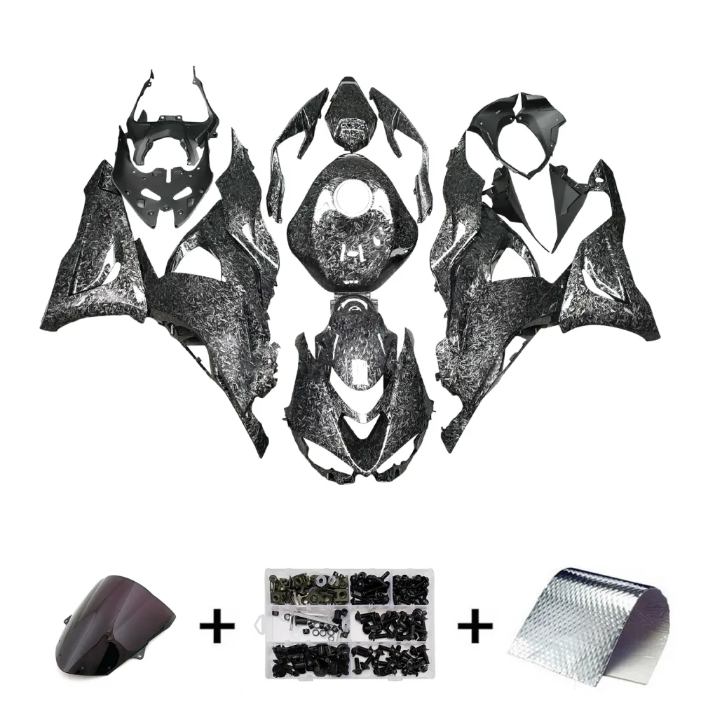 Injeksjon Fairing Kit Bodywork Plast Abs Fit Kawasaki ZX-6R 2024-2025