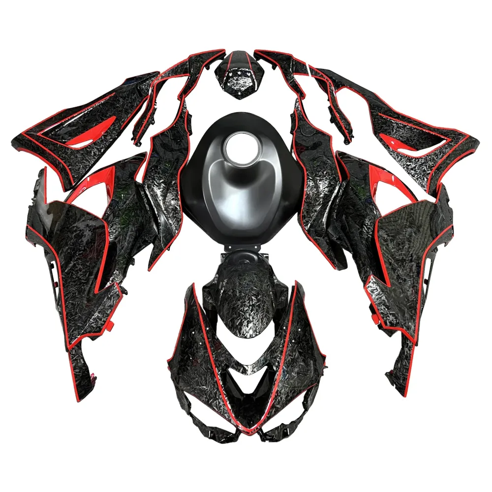 Injeksjon Fairing Kit Bodywork Plast Abs Fit Kawasaki ZX-6R 2024-2025