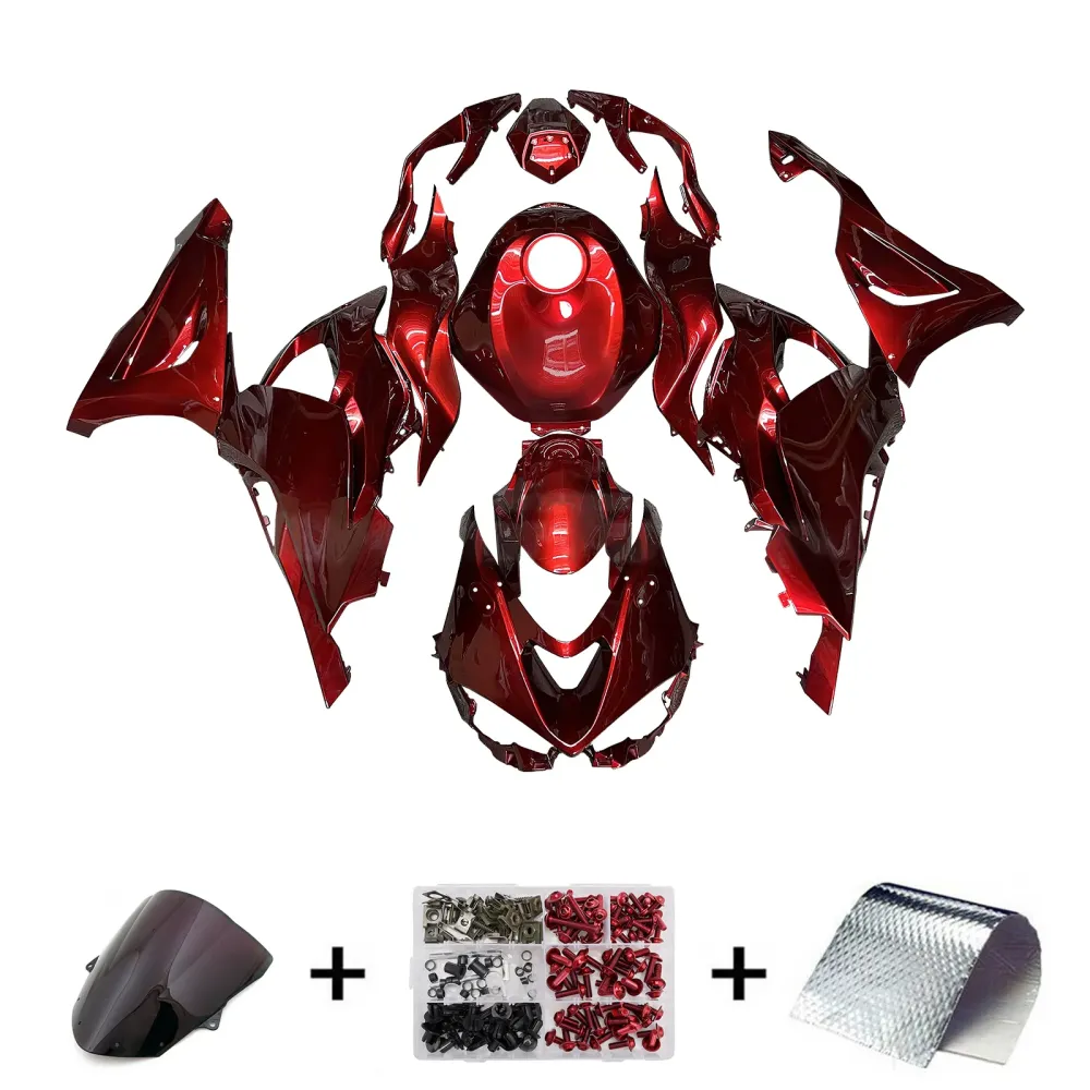 Injeksjon Fairing Kit Bodywork Plast Abs Fit Kawasaki ZX-6R 2024-2025