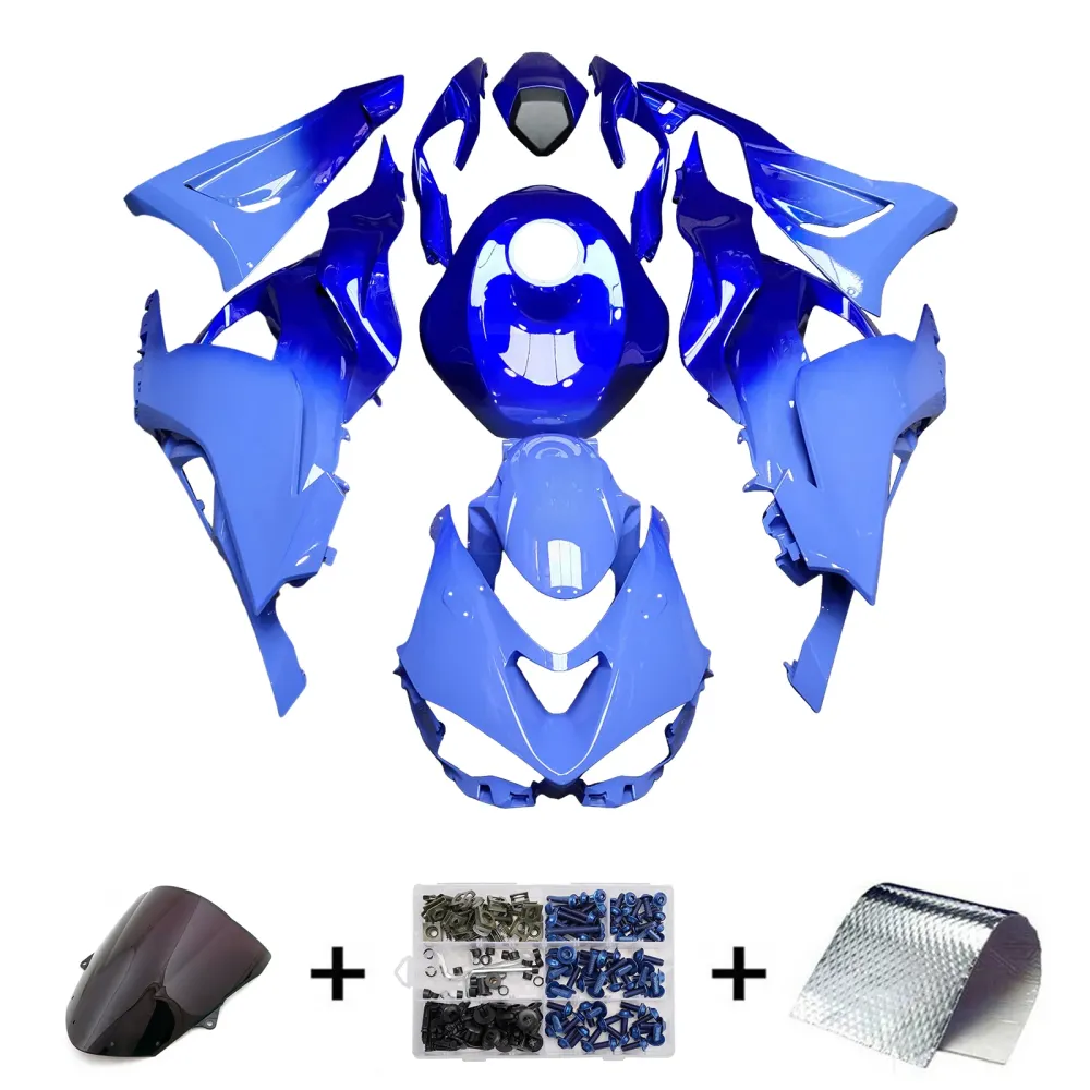 Injeksjon Fairing Kit Bodywork Plast Abs Fit Kawasaki ZX-6R 2024-2025