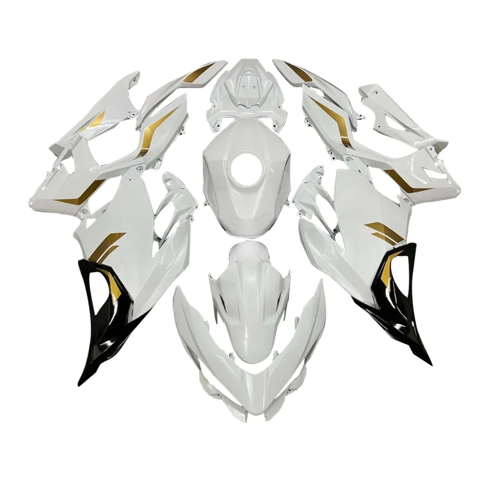 Injeksjon Fairing Kit Bodywork Plast Abs Fit Kawasaki Ex400 Ninja400 2018-2024