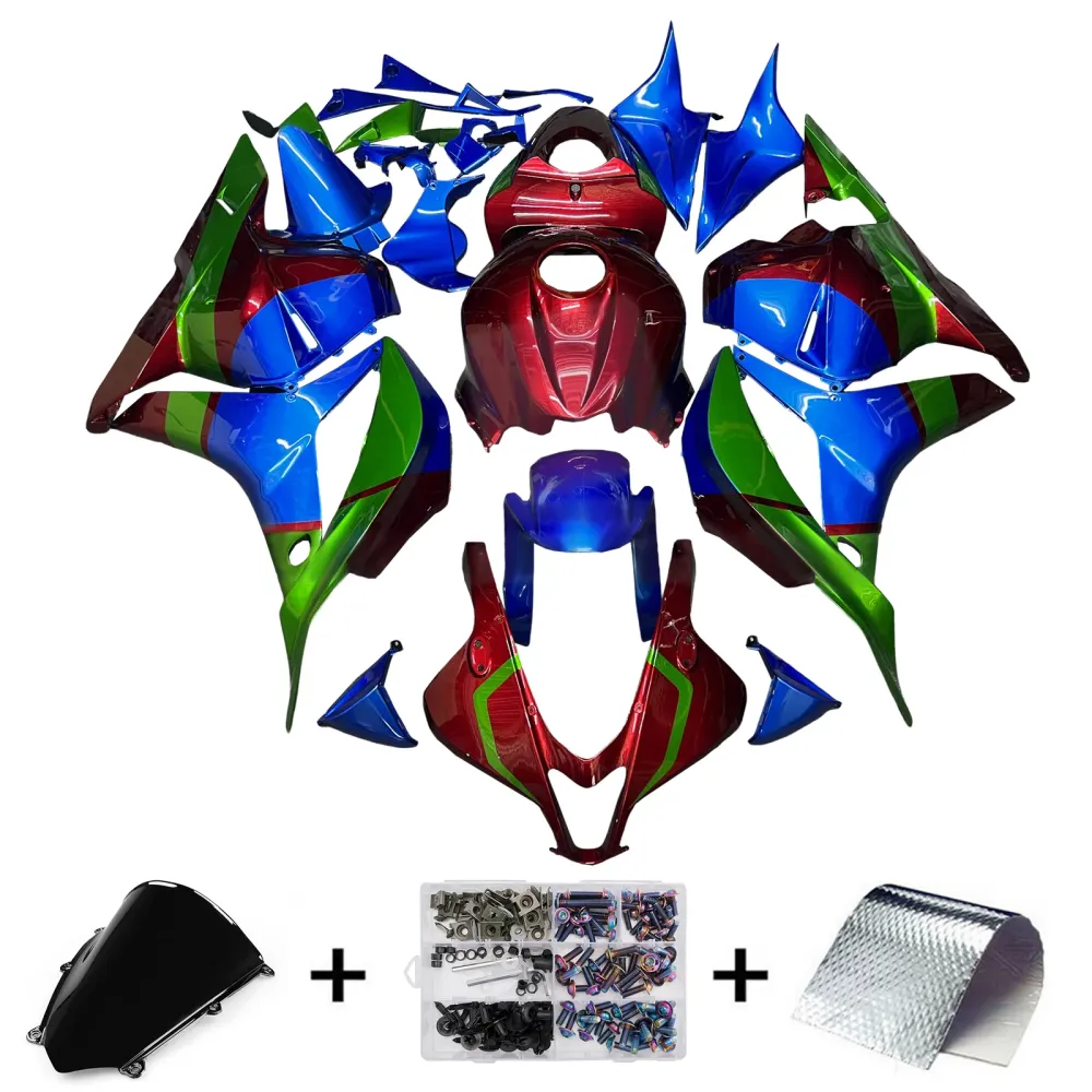 Injeksjon Fairing Kit Bodywork Plast Abs Honda CBR600RR 2009-2012 F5