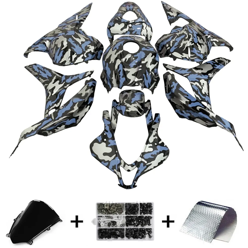 Injeksjon Fairing Kit Bodywork Plast Abs Honda CBR600RR 2009-2012 F5