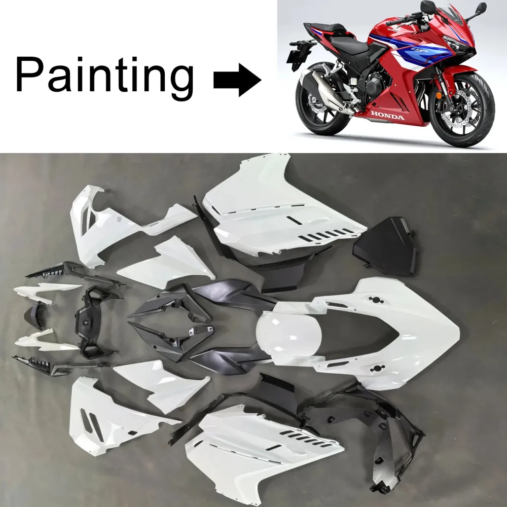 Injeksjon Fairing Kit Bodywork Plast Abs Honda CBR400R CBR500R 2024-2025