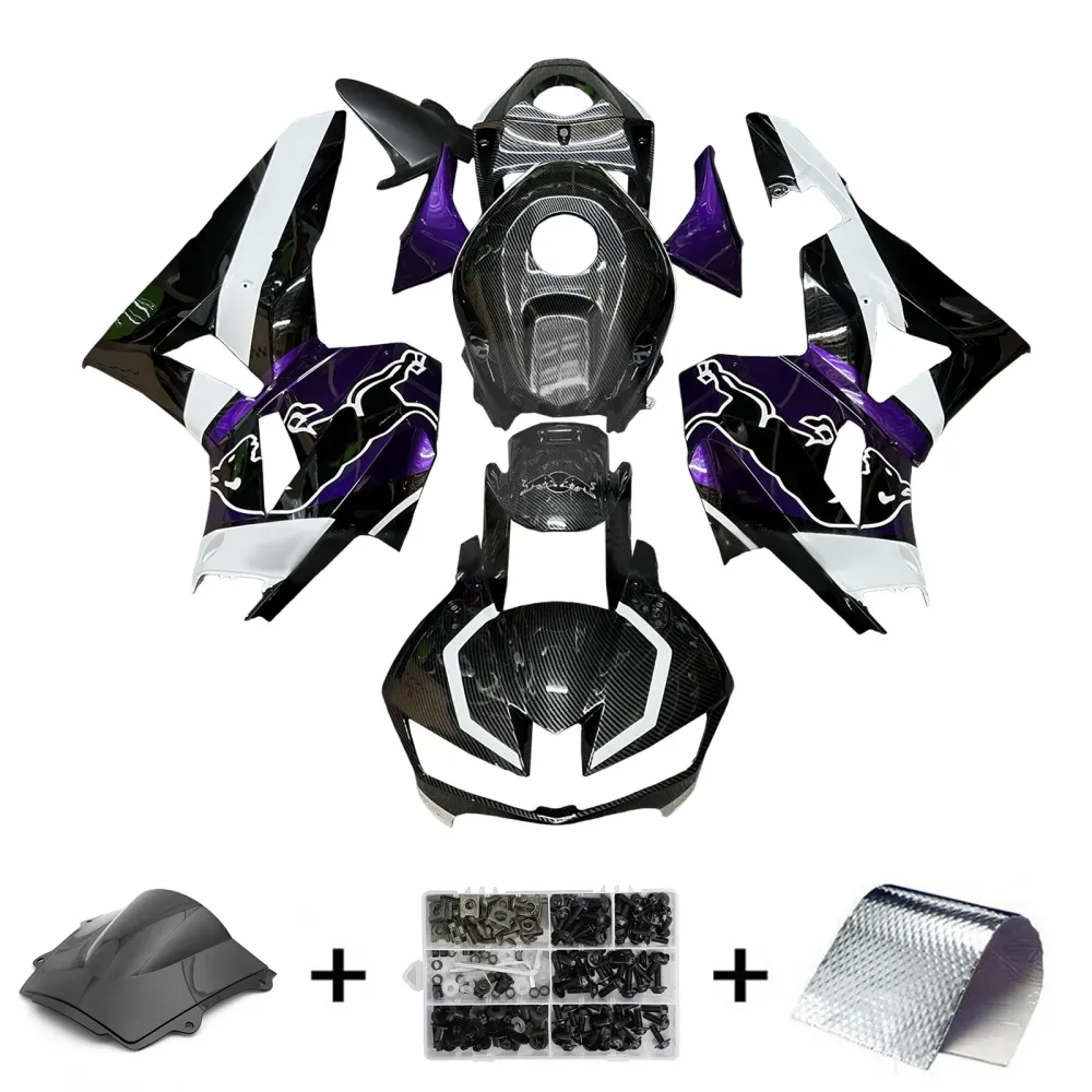Injeksjon Fairing Kit Bodywork Plastic ABS Honda CBR600RR 2013-2023 F5