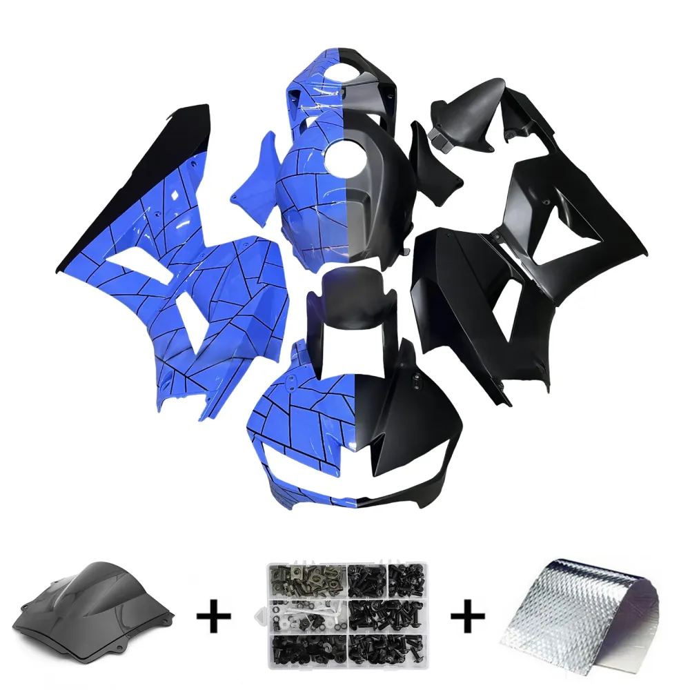 Injeksjon Fairing Kit Bodywork Plastic ABS Honda CBR600RR 2013-2023 F5
