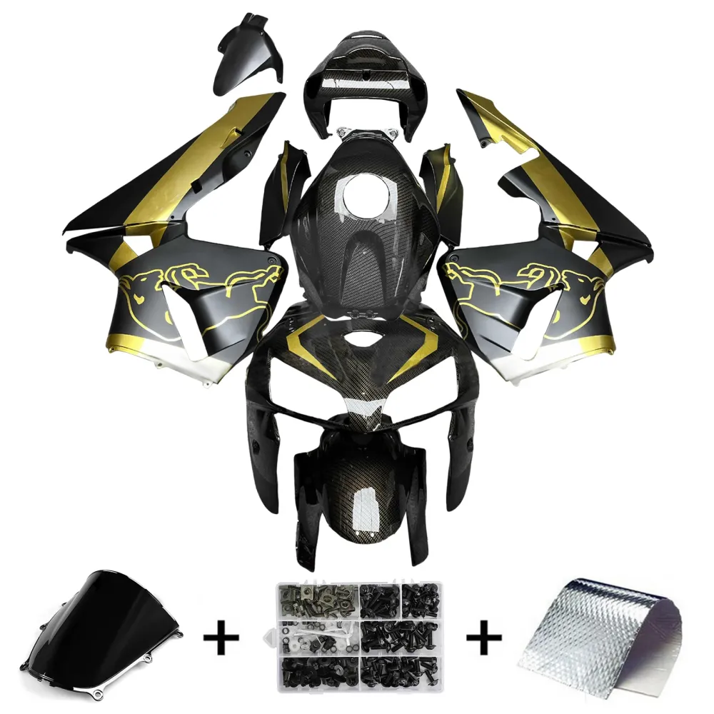 Injeksjon Fairing Kit karosseri plast abs honda CBR600RR 2005-2006 F5