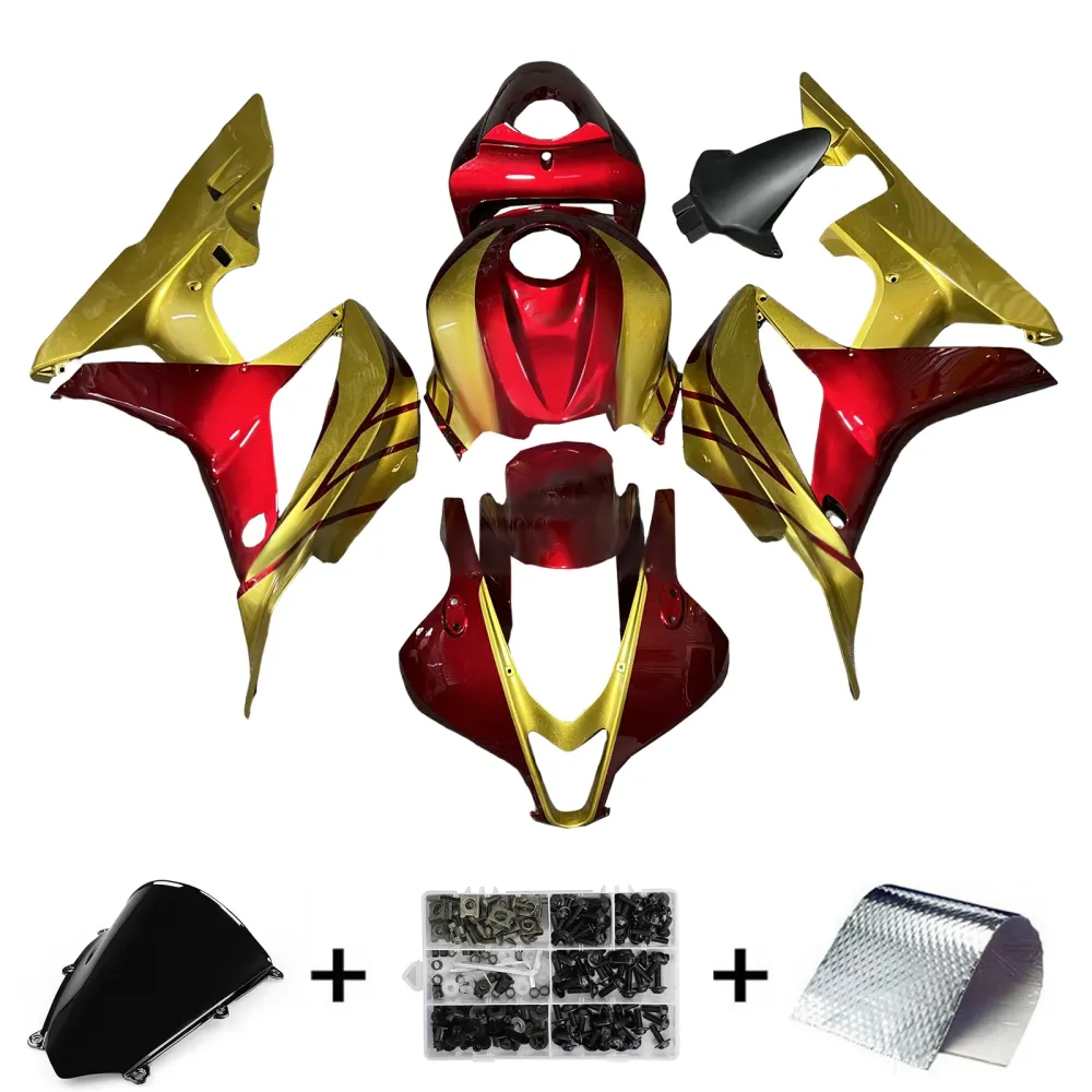 Injeksjon Fairing Kit karosseri plast abs honda CBR600RR 2007-2008 F5