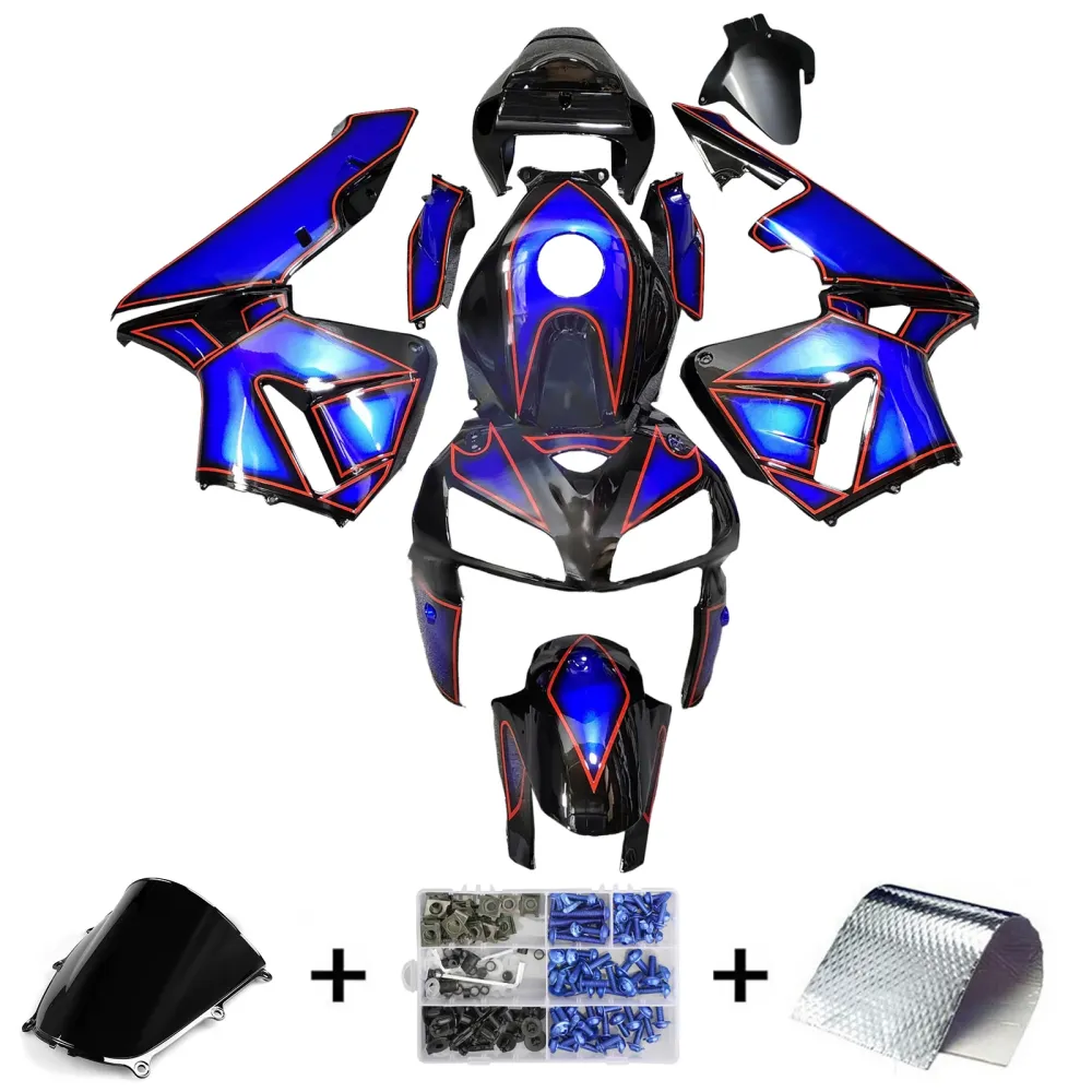 Injeksjon Fairing Kit karosseri plast abs honda CBR600RR 2005-2006 F5