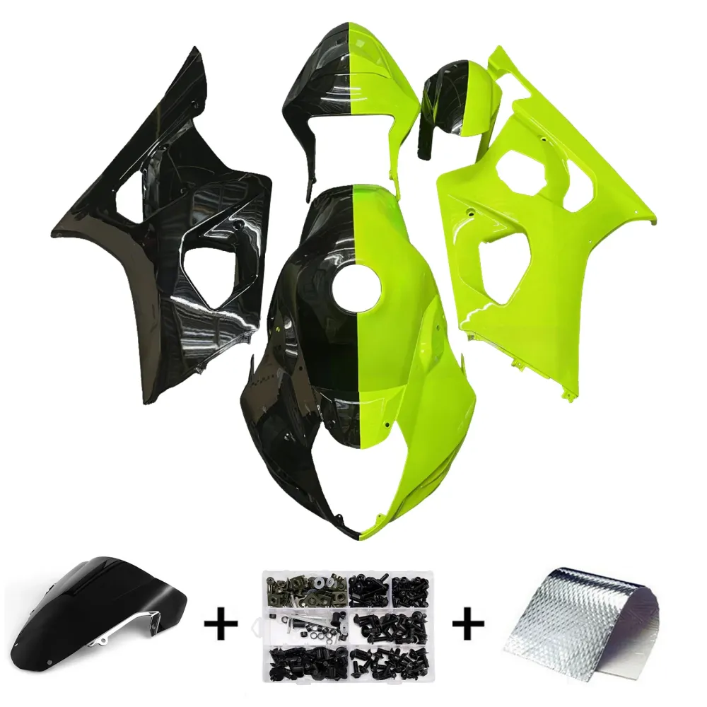 Injeksjon Fairing Kit karosseri plast abs suzuki gsxr1000 2003-2004 k3