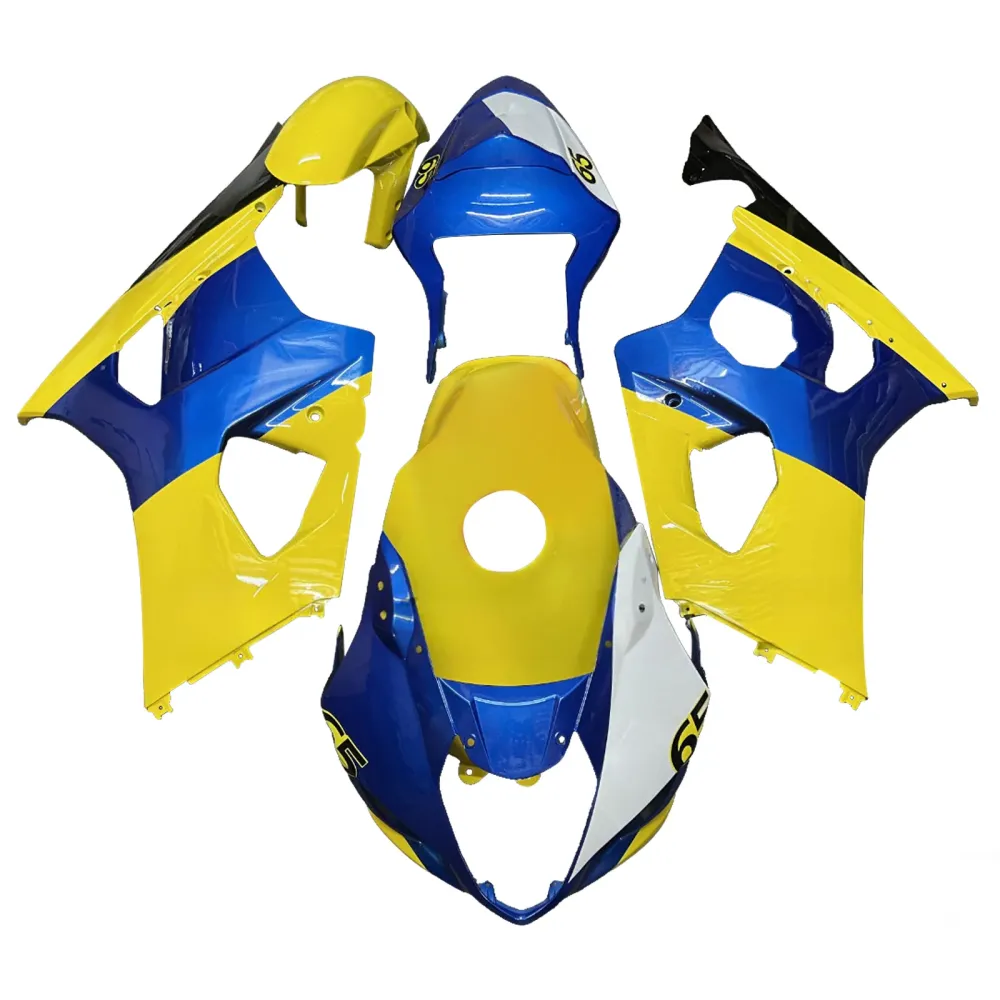 Injeksjon Fairing Kit karosseri plast abs suzuki gsxr1000 2003-2004 k3