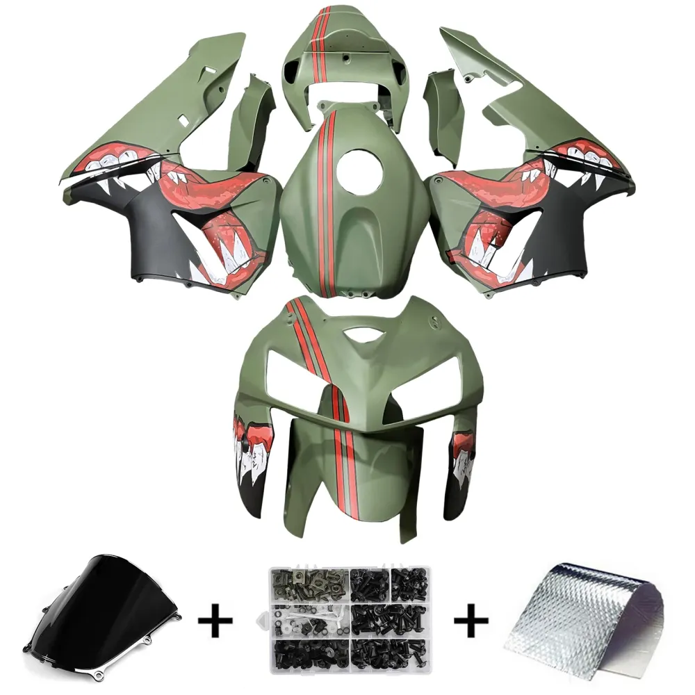 Injeksjon Fairing Kit karosseri plast abs honda CBR600RR 2005-2006 F5