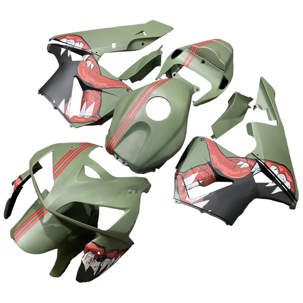 Injeksjon Fairing Kit karosseri plast abs honda CBR600RR 2005-2006 F5
