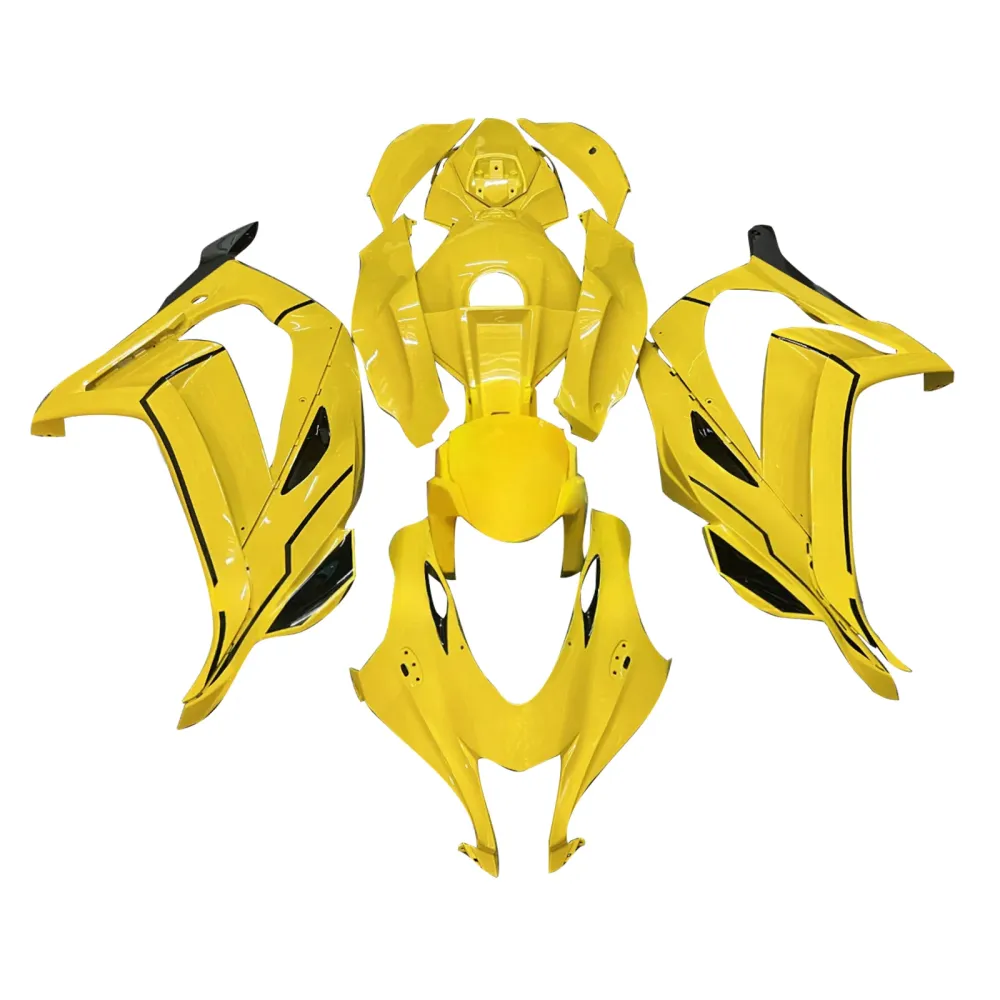Injeksjon Fairing Kit karosseri plast ABS Fit Kawasaki ZX10R 2016-2020