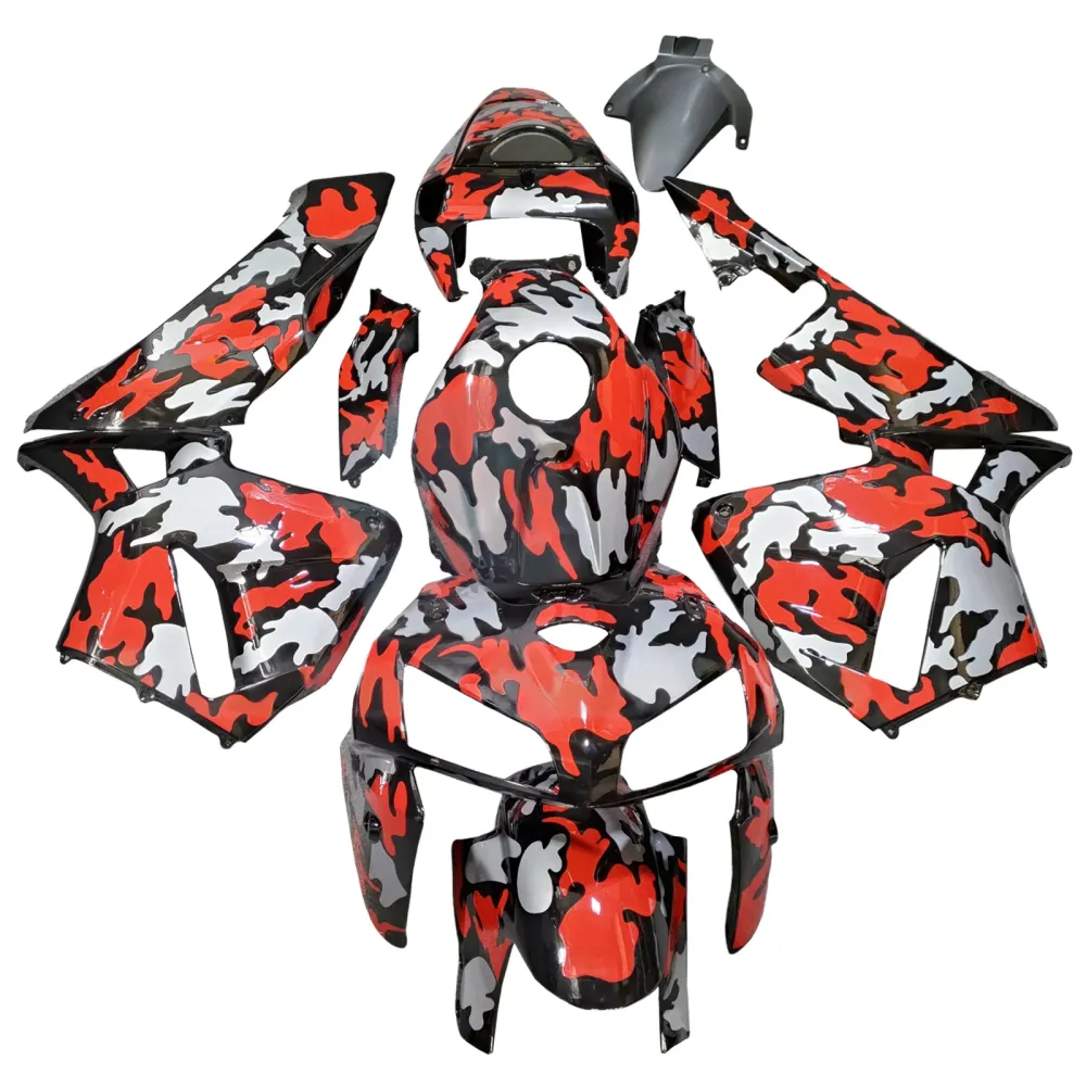 Injeksjon Fairing Kit karosseri plast abs honda CBR600RR 2005-2006 F5