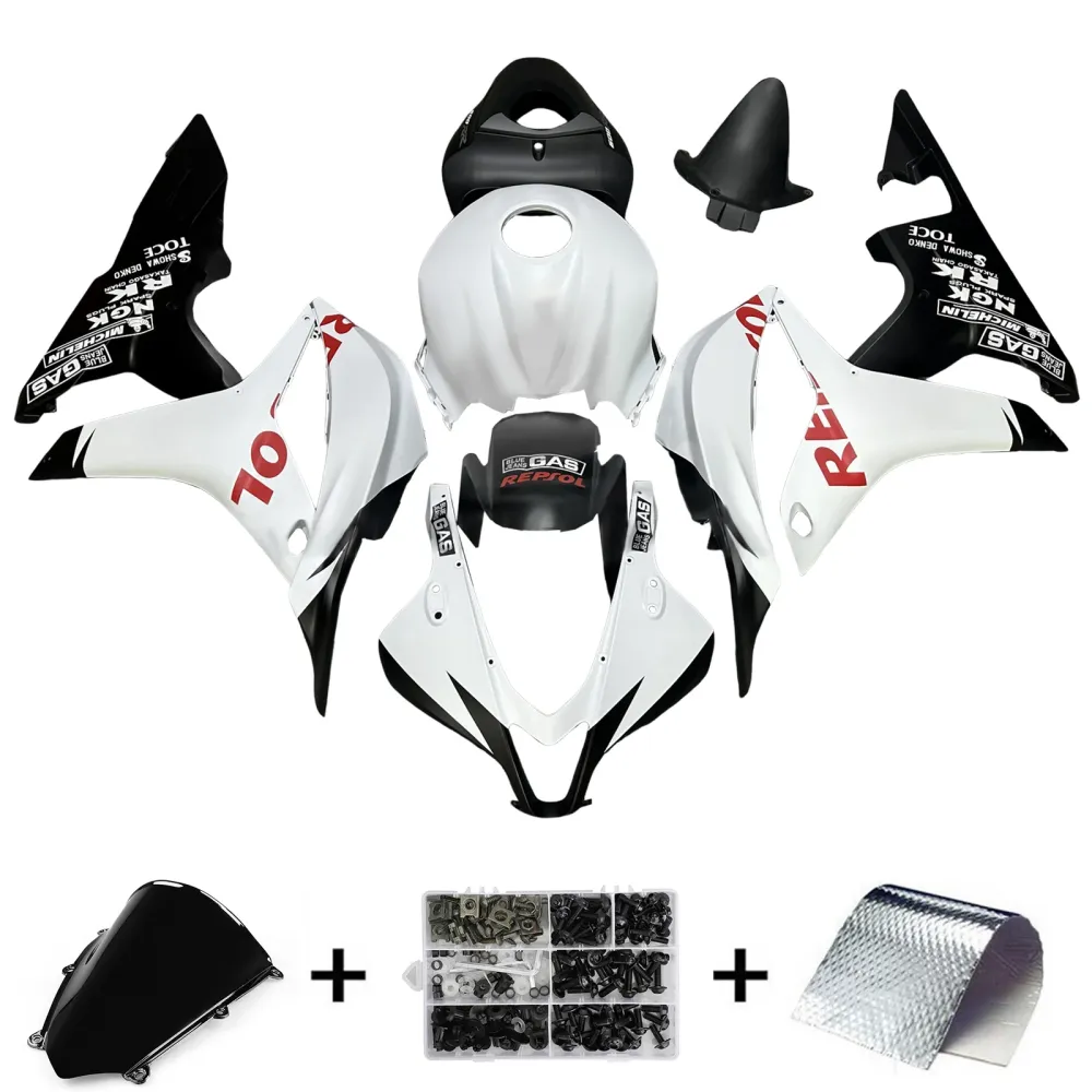Injeksjon Fairing Kit karosseri plast abs honda CBR600RR 2007-2008 F5