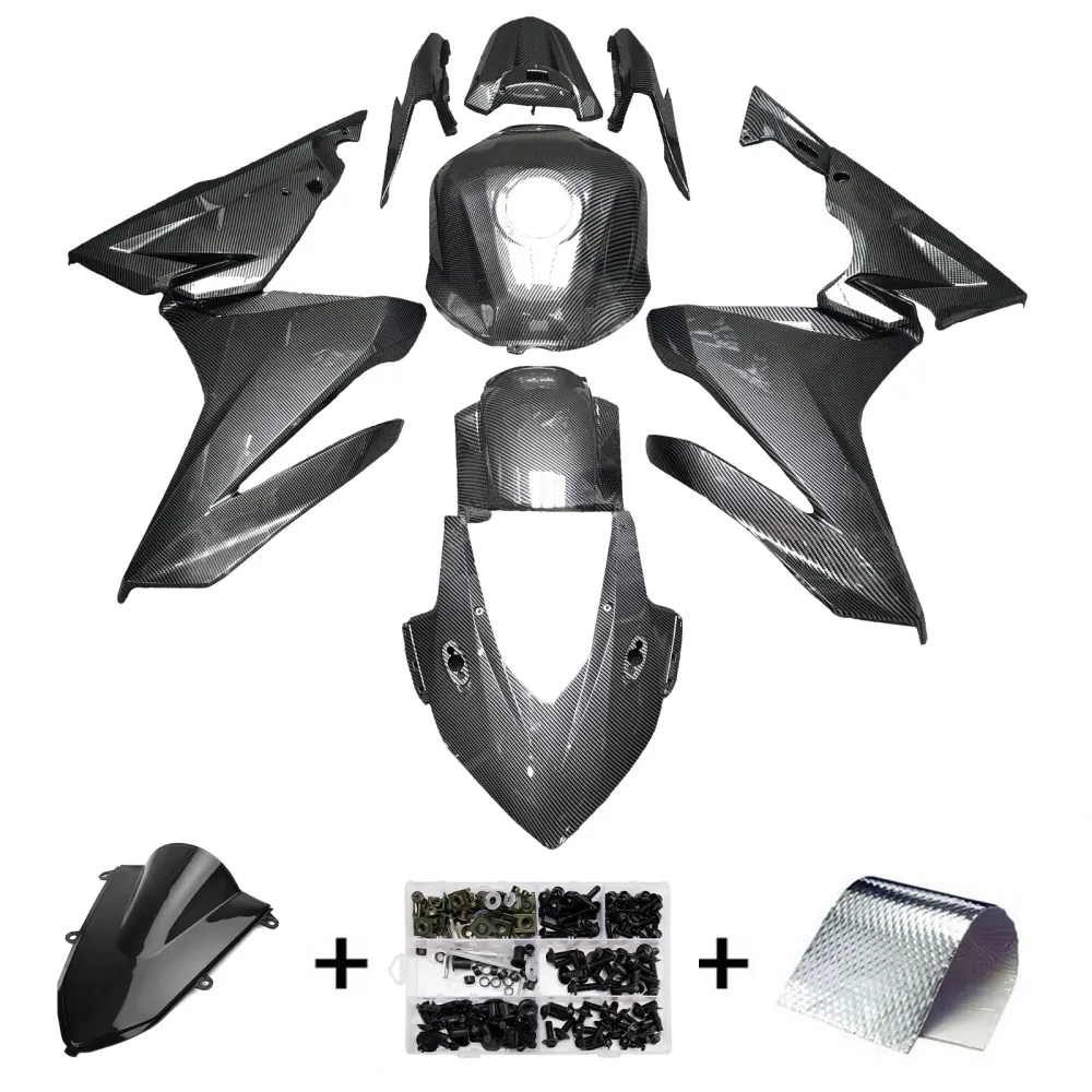 Injeksjon Fairing Kit karosseri plast abs Honda CBR500R 2019-2021