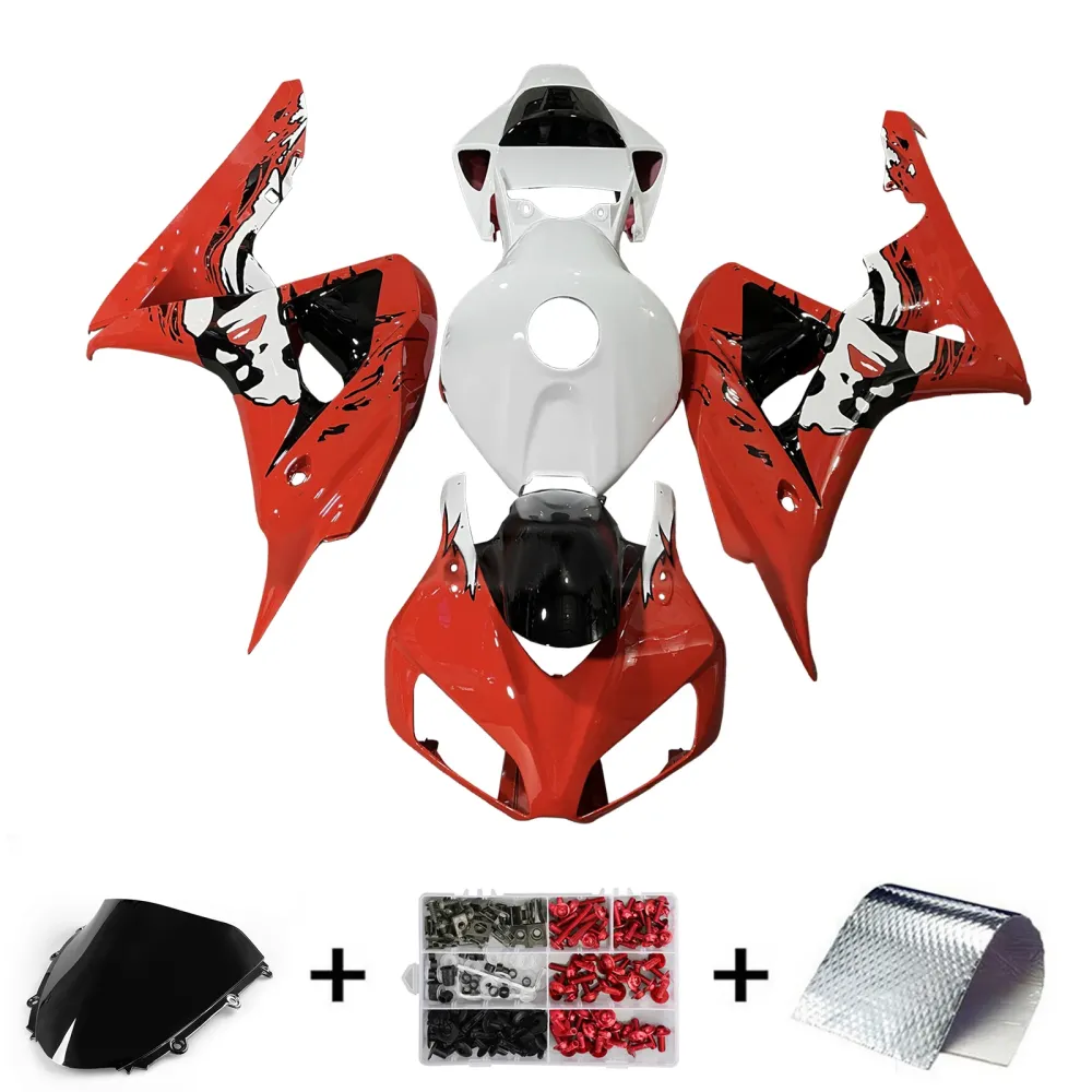 Injeksjon Fairing Kit karosseri plast abs Honda CBR1000RR 2006-2007
