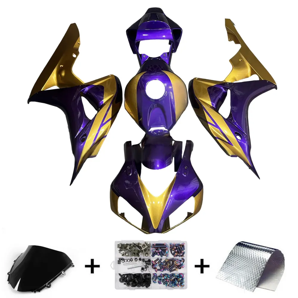 Injeksjon Fairing Kit karosseri plast abs Honda CBR1000RR 2006-2007