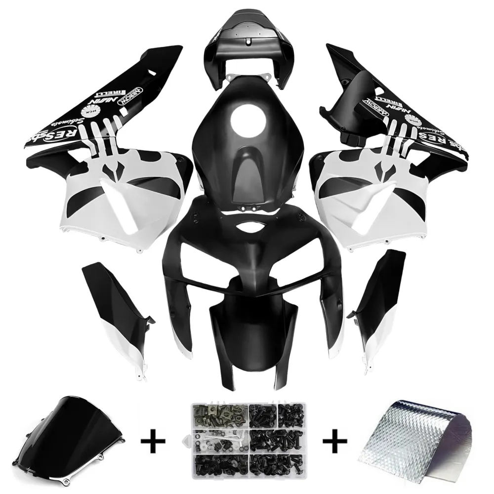 Injeksjon Fairing Kit karosseri plast abs honda CBR600RR 2005-2006 F5