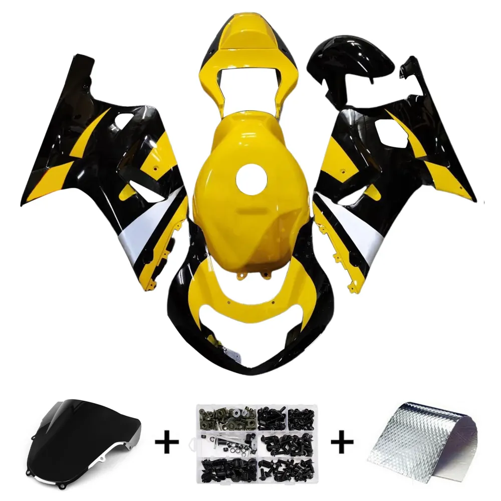 Injeksjon Fairing Kit karosseri Suzuki GSXR600 2001-2003 GSXR750 2000-2003 K1