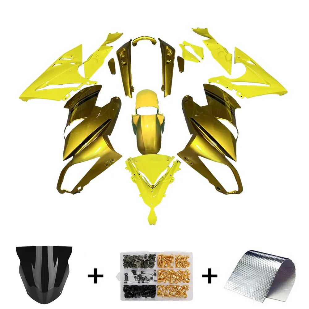Injeksjonsfairing Kit plast Kawasaki Ninja650 ER-6F EX650 2009-2011
