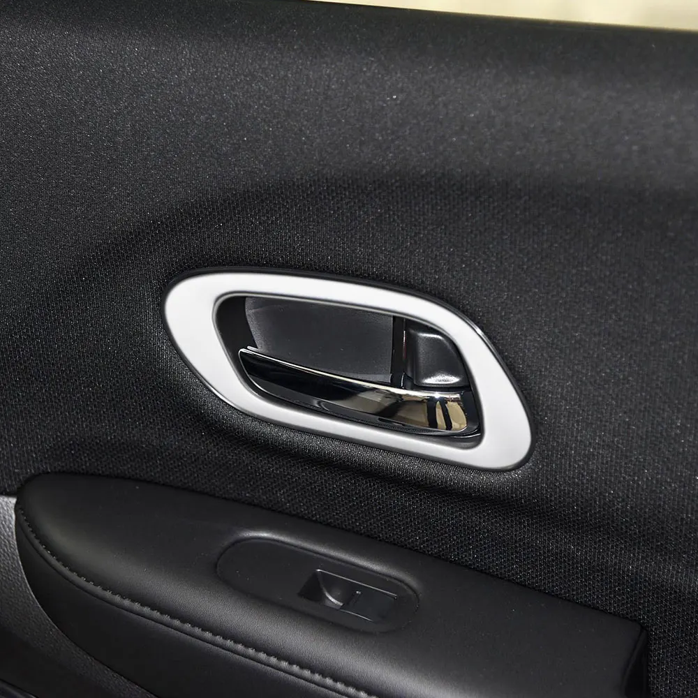 Inner Door Handle Cover Trim Set Honda HR-V 2014-2021 ABS 4 Piece Interior Upgrade