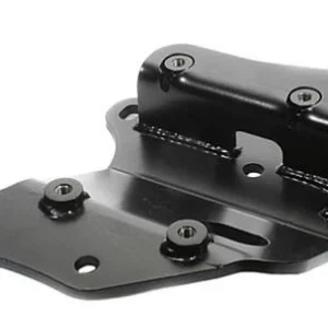 Innovative 88-91 Civic /CRX B-Series Black Steel Conversion AC Bracket (D-Series Sanden Compressor)