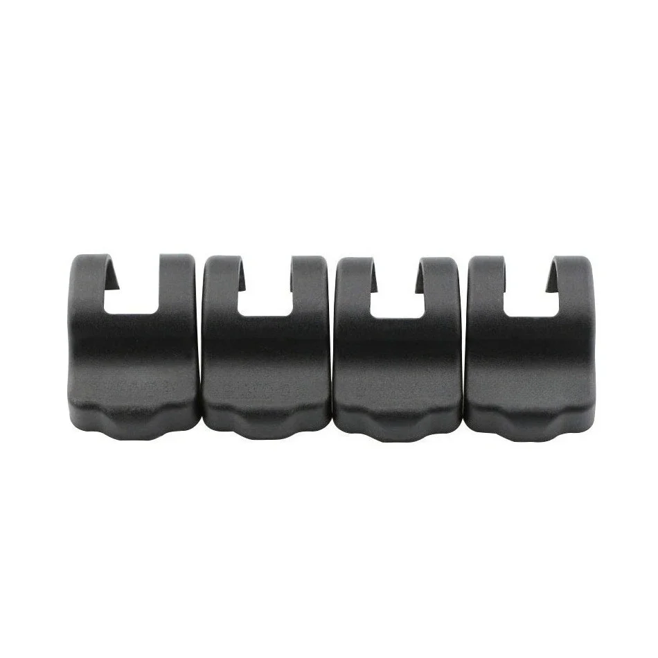 Interior Door Stopper Protection Covers ABS-Black 4-Piece Kit Mazda 3 Axela Set