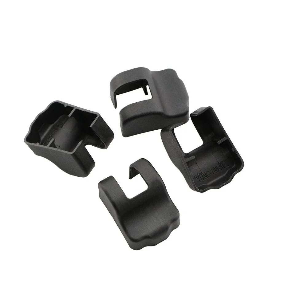 Interior Door Stopper Protection Covers ABS-Black 4-Piece Kit Mazda 3 Axela Set