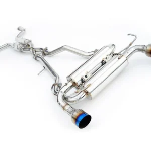 Invidia 02-08 Nissan 350z Gemini Rolled Stainless Steel Tip Cat-back Exhaust