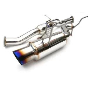 Invidia 03-06 Evo 76mm N1 Titanium Tip Cat-back Exhaust