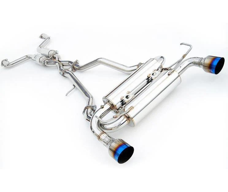 Invidia 09+ 370Z Gemini Rolled Titanium Tip Cat-back Exhaust