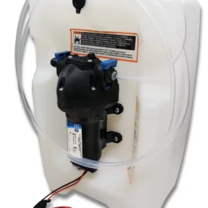 Jabsco Oljeskiftpumpe med tank 12V