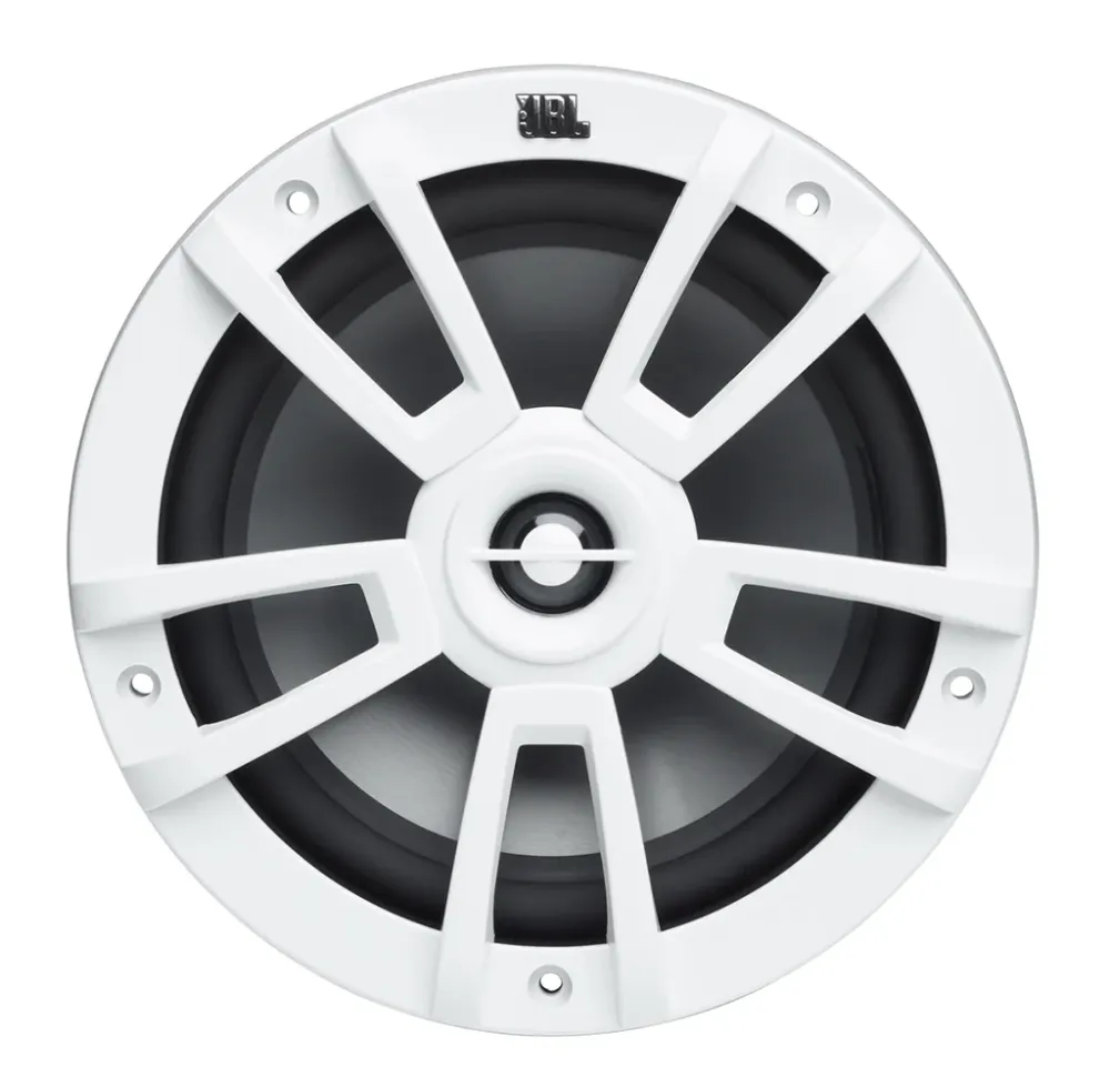 JBL Marine, 8" koaxial 2-veis hvit