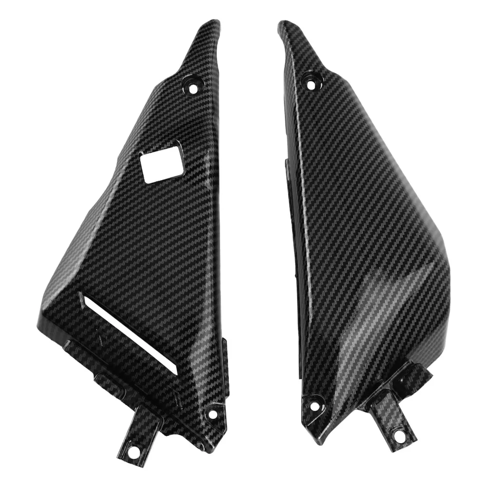 Karbon sidestamme dekselpanel Fairing Cowl Kawasaki Z650 Ninja 650 2017-2020 Generisk