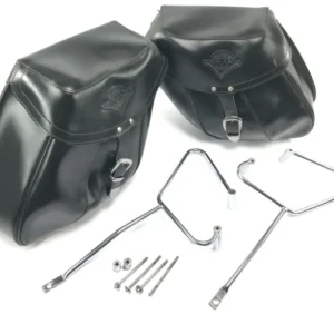 Kawasaki VN 1500 Mean Streak VN50T [2005] - Saddlebags skinnsidevesker med brakett og festemateriale