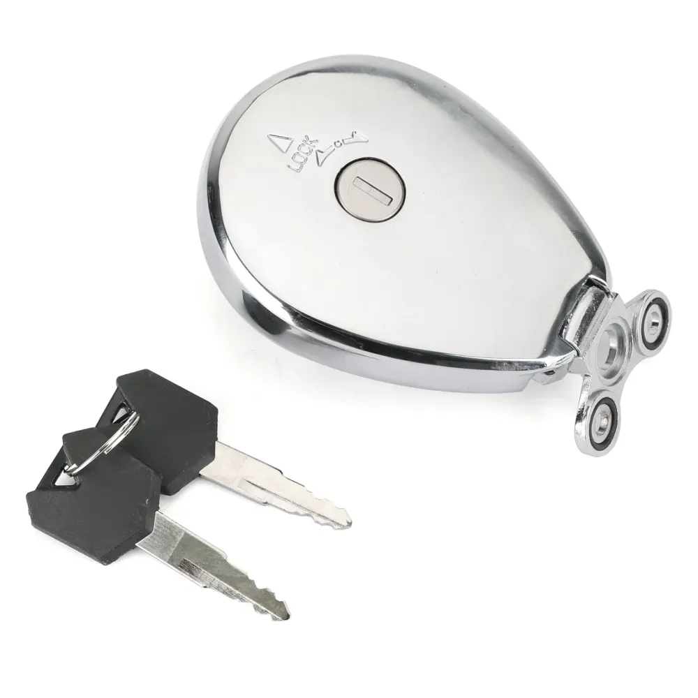 Kawasaki EL250 ZL400 ZL600 Eliminator EN400 EN500 Fuel Gasst Tank Cap + Keys 51049-1142 51049-1088 Generisk