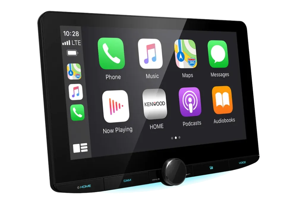 Kenwood DMX9720XDS Multimediaafspiller m. Trådløs Apple CarPlay (10.1")
